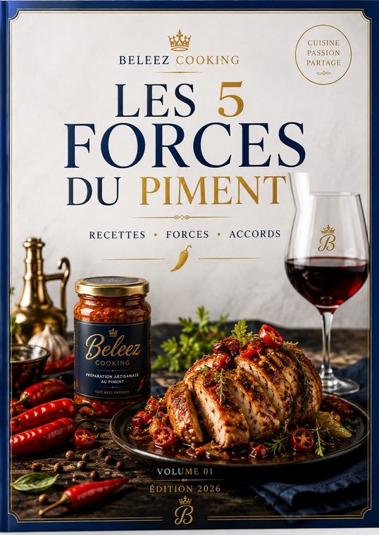 Couverture de « Les 5 Forces du Piment »